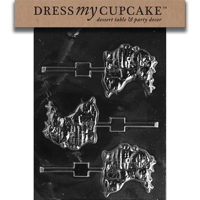 Dress My Cupcake DMCC197 Chocolate Candy Mold, Bow Package, Christmas N32