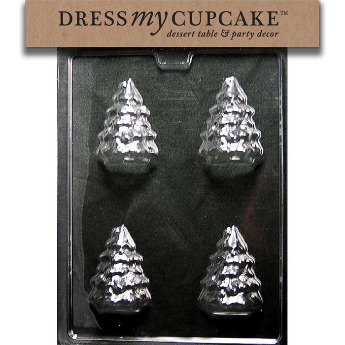 Dress My Cupcake DMCC197 Chocolate Candy Mold, Bow Package, Christmas N34