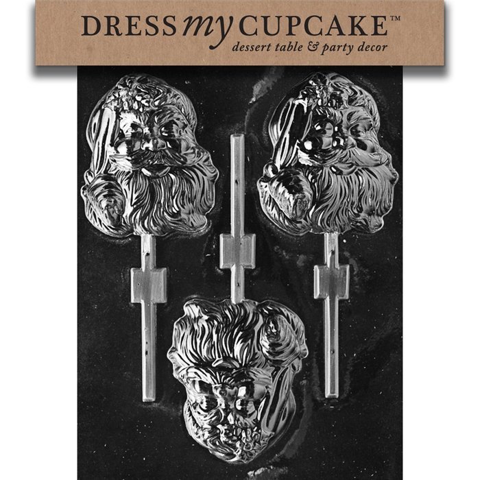 Dress My Cupcake DMCC197 Chocolate Candy Mold, Bow Package, Christmas N38