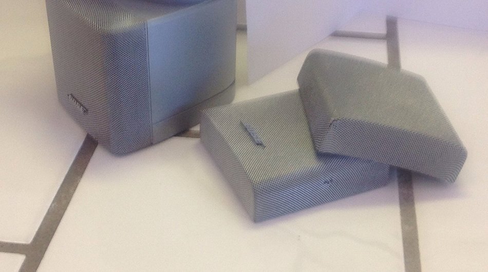 BOSE SPEAKER Acoustimass double cube silver [10piece][speaker/wire] N3