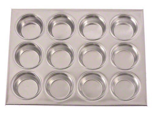Update International (MPA-12) 12 Cup Aluminum Muffin Pan N3