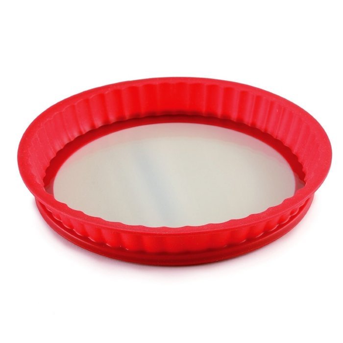 Norpro 3942 Silicone 9-Inch Cheesecake Pan With Glass Base N6