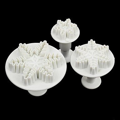 Y&XL&H Snow Spring Die Fondant Tool Fondant Mould N6