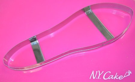 NY CAKE 9" Ladies Shoe Sole Cutter Stainless Steel. N3