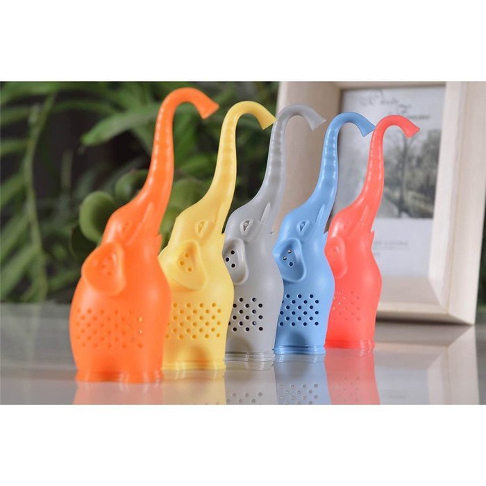 MAXGOODS Fine Silicone Elephant Filter Tea Infuser N5