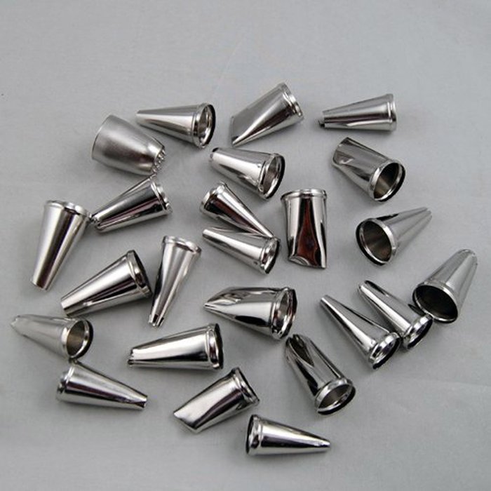 Leegoal 24 Pcs Icing Piping Nozzles Pastry Tips Cake Sugarcraft Decorating Tool N3
