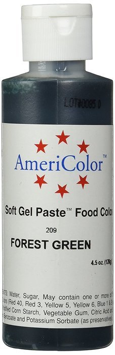 Americolor Soft Gel Paste Food Color, 4.5-Ounce, Super Black N5