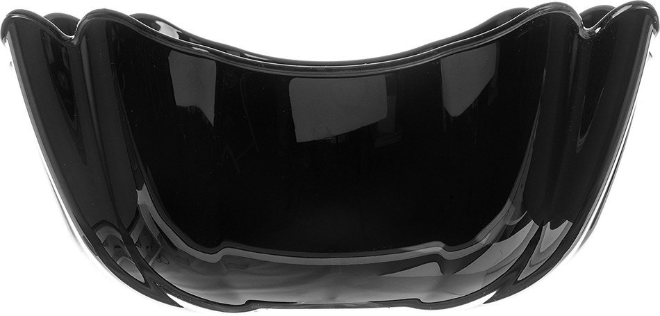 Carlisle 653203 Orchid Polycarbonate Deli Bowl, 3 qt. Capacity, 9.52 x 9.52 x 4.43", Black (Case of 12) N5