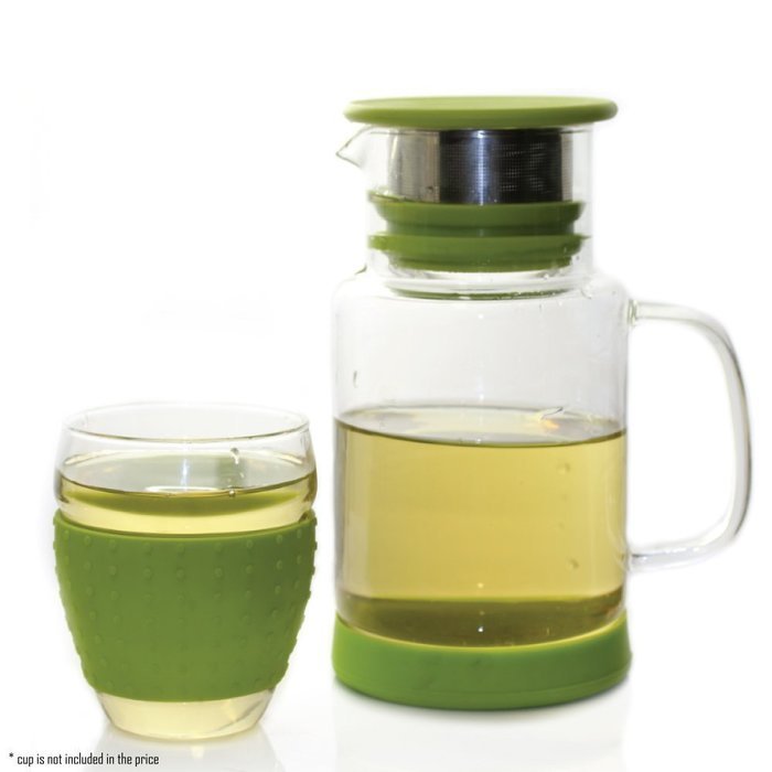 Tealyra&reg; Glass Jug Tea Maker - Tea Brewing Filter - Hot & Cold Water - Tea & Coffee Maker - Iced Tea (1400ml /... N2