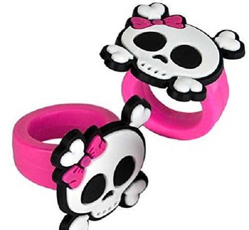 Oasis Supply Pink Pirate Cupcake Decorating Rings - 24 piece set N4