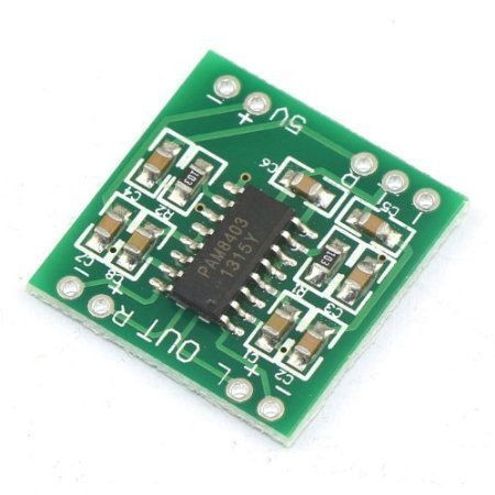 RioRand Mini 5V Audio Digital Amplifier Board 2 Channel Stereo Amp 3W+3W N2