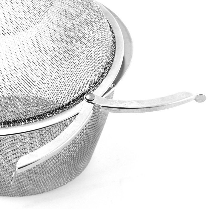 Vivian Extra Large Stainless Steel Twist Lock Mesh Tea Ball Tea Strainer Filter Spice Infuser 11cm/4.3 inch Pack... N3