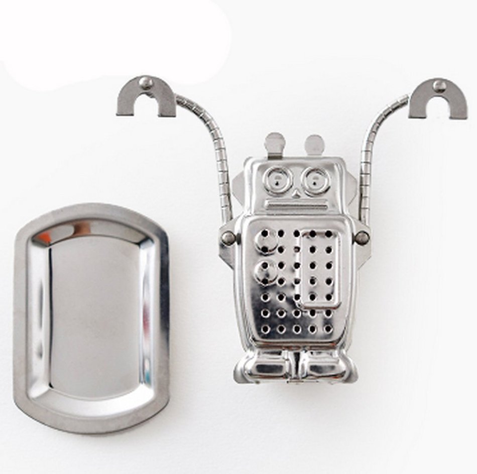 Creativity 100% Food Grade Silicone Stainless Steel Quality Tea Infuser - Shark Lemon Robot and Many Different... N12