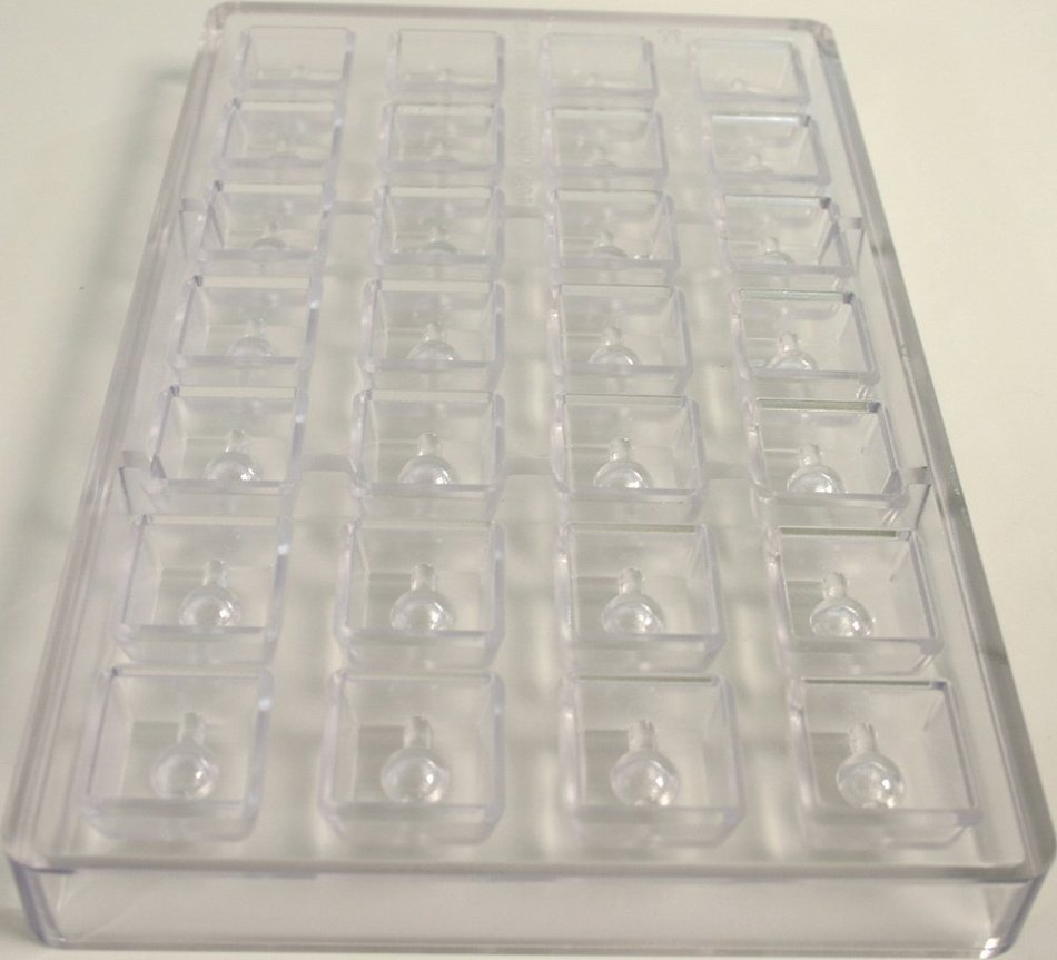 Martellato Polycarbonate Chocolate Mold, Cherry Cordial N78