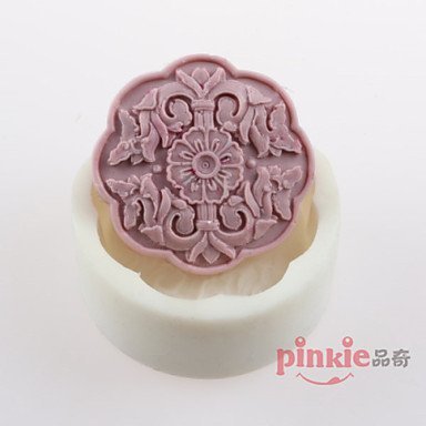 Sher Flower Shaped Soap Molds Mooncake Mould Fondant Cake Chocolate Silicone Mold, Decoration Tools Bakeware N2