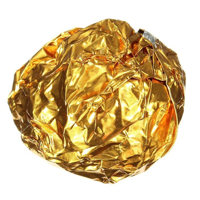 KINGSO 100pcs Square Sweets Candy Chocolate Lolly Paper Aluminum Foil Wrappers Gold N3