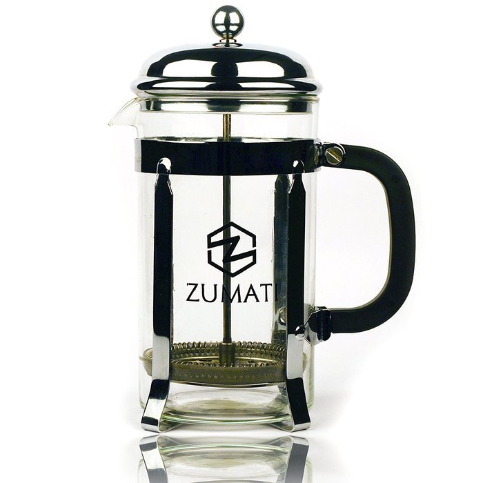 Zumati French Press 34 Oz Coffee and Tea Maker N4