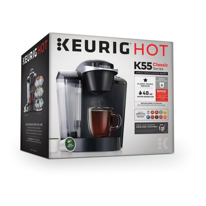 Keurig K55 Coffee Maker, Black N7