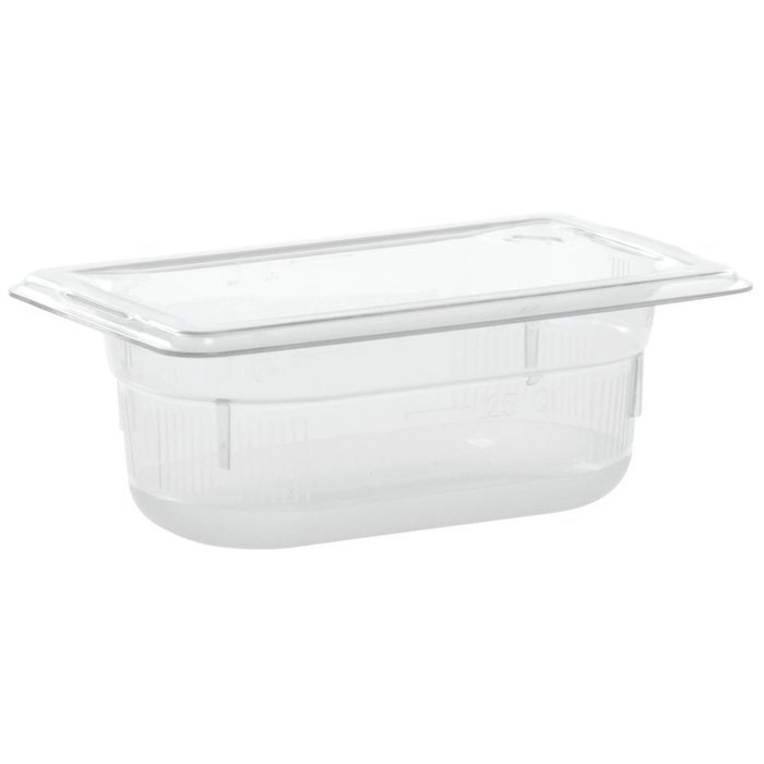 Vollrath 8092410 1/9 Size Super Pan 2.5"Deep, Clear