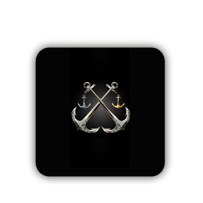 Generic Mdf Printed Anchor Cup Coaster Creativity N5