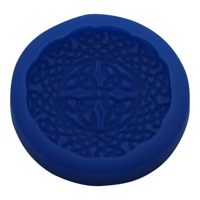 First Impressions Molds MD119 Silicone Mold, Celtic Medallion 1 N2