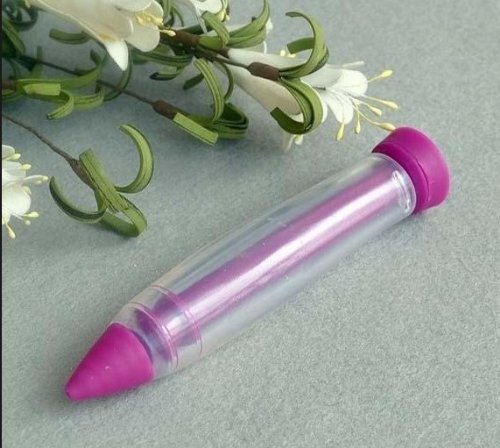 Autek Silicone Plate Pen Cake Cookie Pastry Cream Chocolate Icing Decorating Syringe(3DMold-62) N3