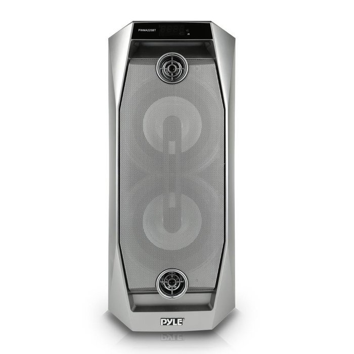 Pyle Bluetooth Active PA Speaker System, Black (PWMA225BT) N4