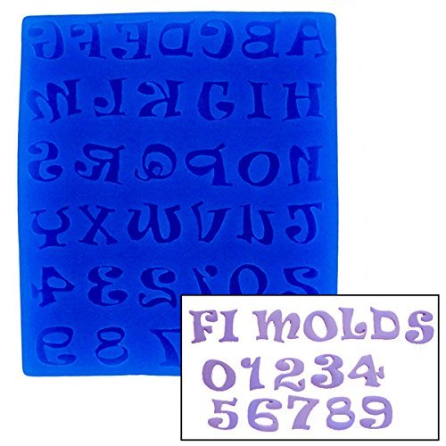 Alphabet & Numbers Mold by First Impressions Molds N2
