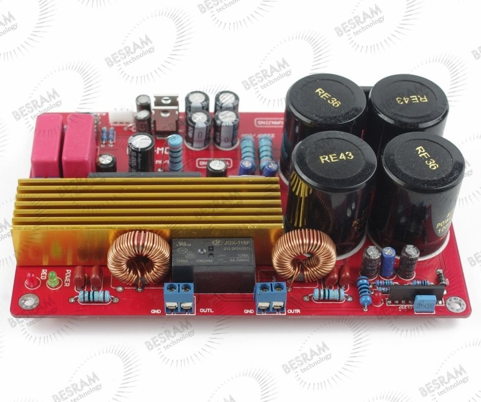 2-Channel 2.0 90W + 90W TA2022 + NE5532 Deluxe Amplifier Board DIY AMP Board N2