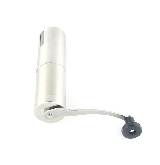 Samyo Portable Stainless Steel Manual Adjustable Ceramic Burr Coffee Grinder Hand Crank Coffee Bean Mill N8