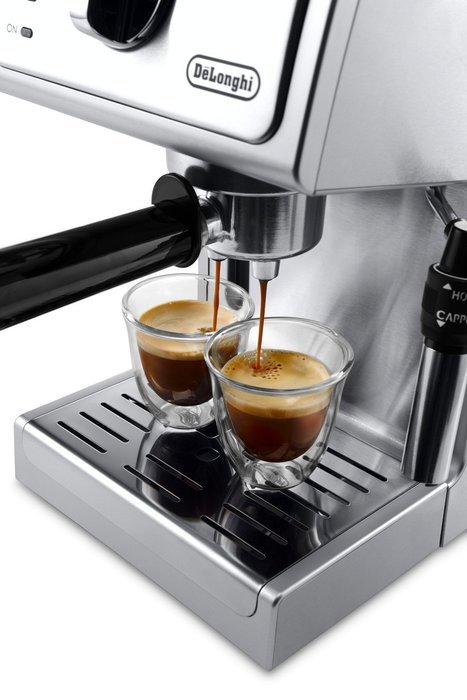 De'Longhi ECP3630 15 Bar Pump Espresso and Cappuccino Machine, Stainless Steel (ECP3630) N4