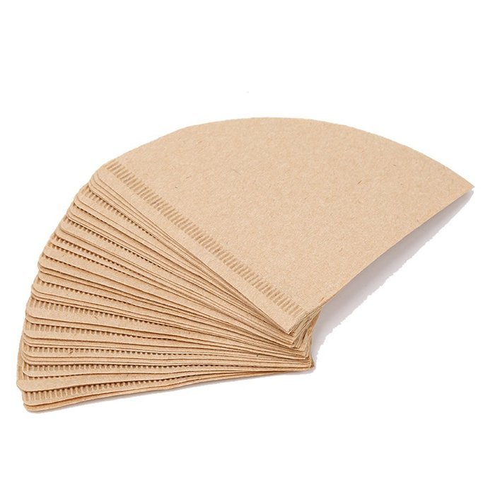 Meiruian 40pcs - Unbleached Coffee Papers - Size 4 Filter Papers N3