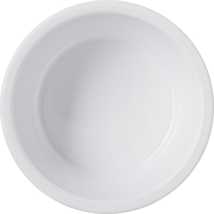 Carlisle 084502 SAN Fluted Ramekin, 4.5-o.z Capacity, 1.50 x 3.50", White (Case of 48) N3