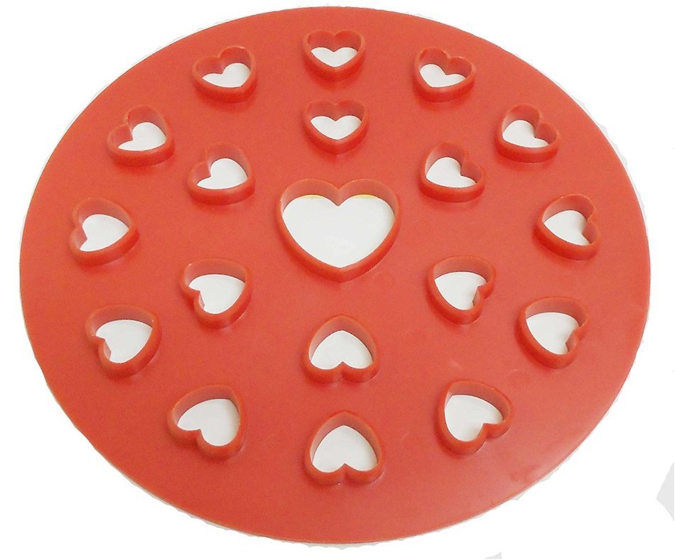 Heart Pattern Pie Topper