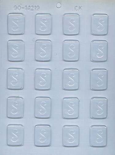 CK Products 1-1/4-Inch S-Initial Mint Chocolate Mold
