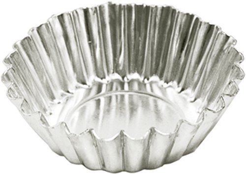 Fat Daddio's Mini Tartlette Pan, 2-1/8-Inch Diameter by 3/4-Inch Deep