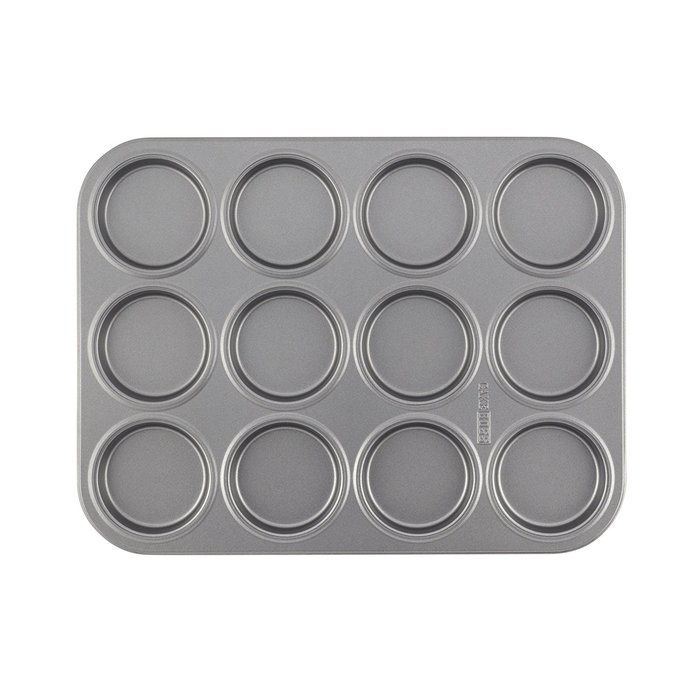 Cake Boss Novelty Nonstick Bakeware 12-Cup Whoopie Pie Pan, Gray N3