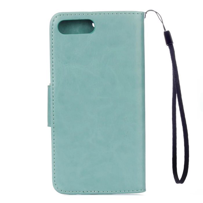 iPhone 7 Plus Case,iPhone 7 Plus Case(5.5") -Aroko Wallet Embossed Flower PU Leather Case with Card Holders &... N37