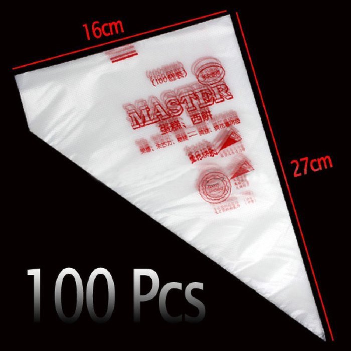 Meidus likable Mini 100Pcs/Set Disposable Pastry Bag Cake Cupcake Decorating Bags Small