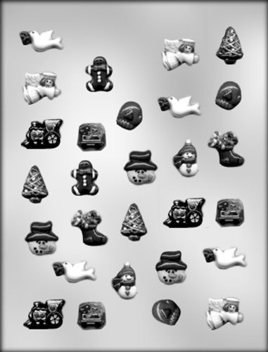 CK Products Small Christmas Assortment Chocolate Mold #2