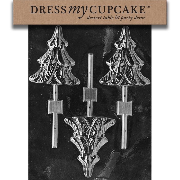 Dress My Cupcake DMCC197 Chocolate Candy Mold, Bow Package, Christmas N69