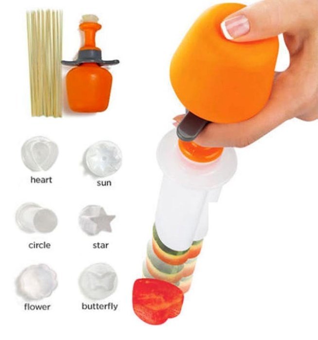 DAISY*VZU Pop 6 Shape Cake Fruit Maker Kitchen Tool Chef Food Decorator N3