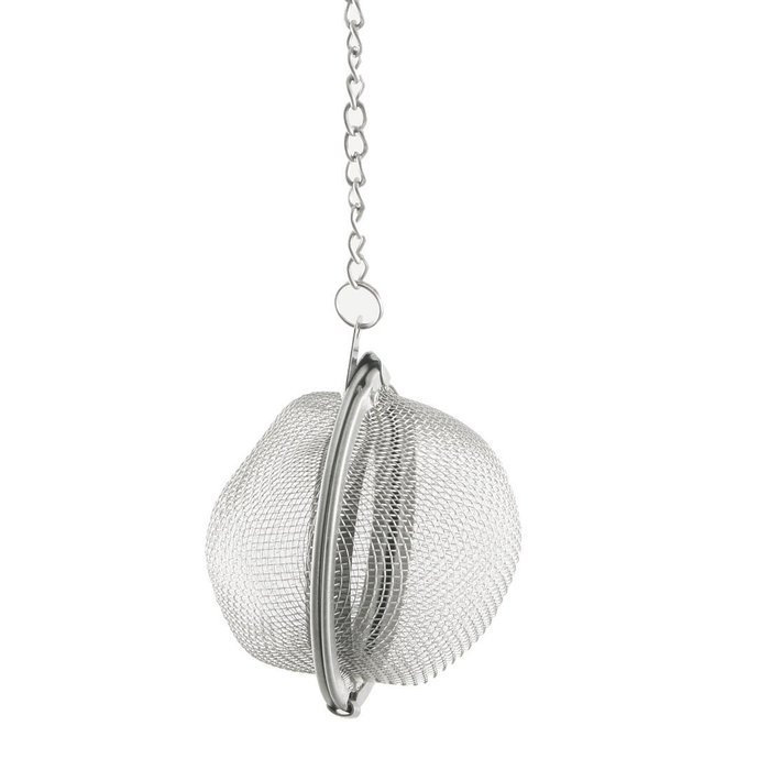 uxcell&reg; Stainless Steel Sphere Mesh Infuser Spice Ball Tea Strainer 2 Inch Dia