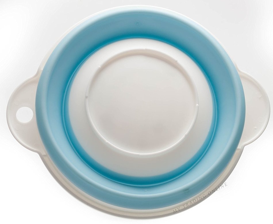 Japanese Subaru Compact Collapsible Kitchen Bowl (Blue) N6
