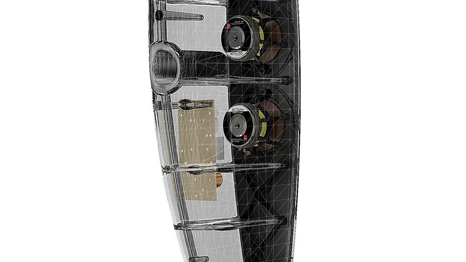 DALI - FAZON F5 - High Performance Floorstanding Speakers (Pair, Black High Gloss) N5