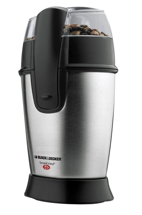 Black Decker CBG100S Smartgrind Coffee Grinder, Stainless Steel, New N2