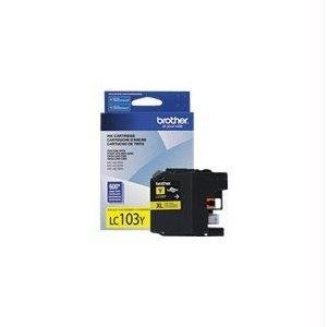 Brother Lc103y - High Yield - Yellow - Original - Ink Cartridge - For Dcp J152, Mfc J245, J285, J450, J4510, J4610...