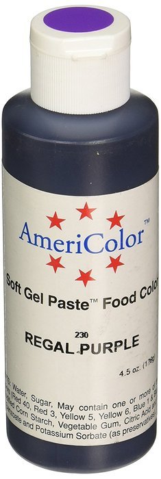 Americolor Soft Gel Paste Food Color, 4.5-Ounce, Super Black N10