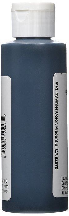 Americolor Soft Gel Paste Food Color, 4.5-Ounce, Super Black N11
