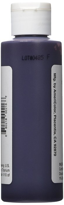 Americolor Soft Gel Paste Food Color, 4.5-Ounce, Super Black N13